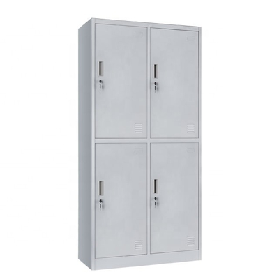 Gabinete de almacenamiento de acero en frío del armario del metal de la puerta del guardarropa 4