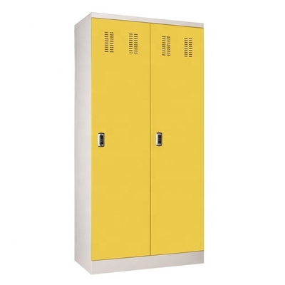 2 puertas RAL colorean los armarios de almacenamiento grandes del metal