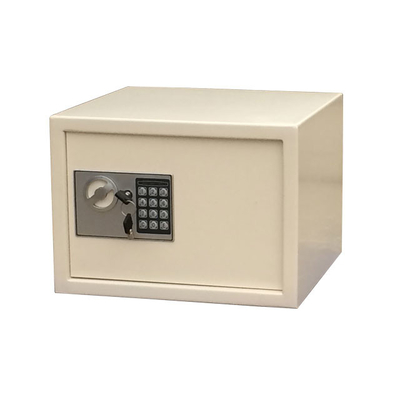 El polvo cubrió la pequeña caja del armario de la seguridad electrónica