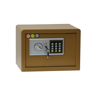 Caja segura de Digitaces de la caja de la seguridad de depósito seguro del dinero casero incombustible seguro de acero elegante de la caja