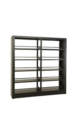 Knock-down Metal Book Display Shelf Metal Locker Book Shelving Iron Shelf White Powder Coated Steel Bookcase Kids Steel Bookcase