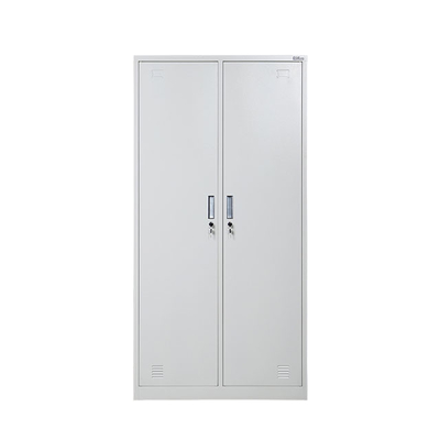 Gabinete del armario de almacenamiento del metal de 2 puertas