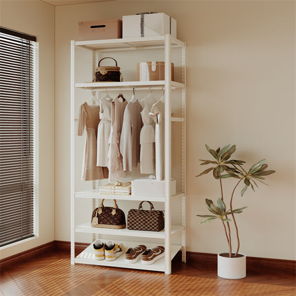 Armario de almacenamiento de metal diseñado para el uso del espacio con estantes ajustables Marco fuerte y mecanismo de cerradura