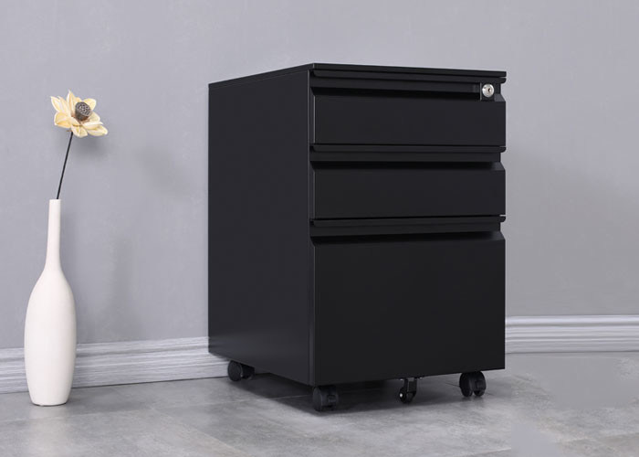 Arquivado de almacenamiento de metal Pedestal móvil